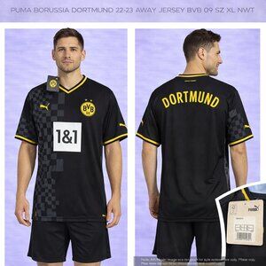 Puma Borussia Dortmund BVB 09 2022–2023 Away Jersey Size XL